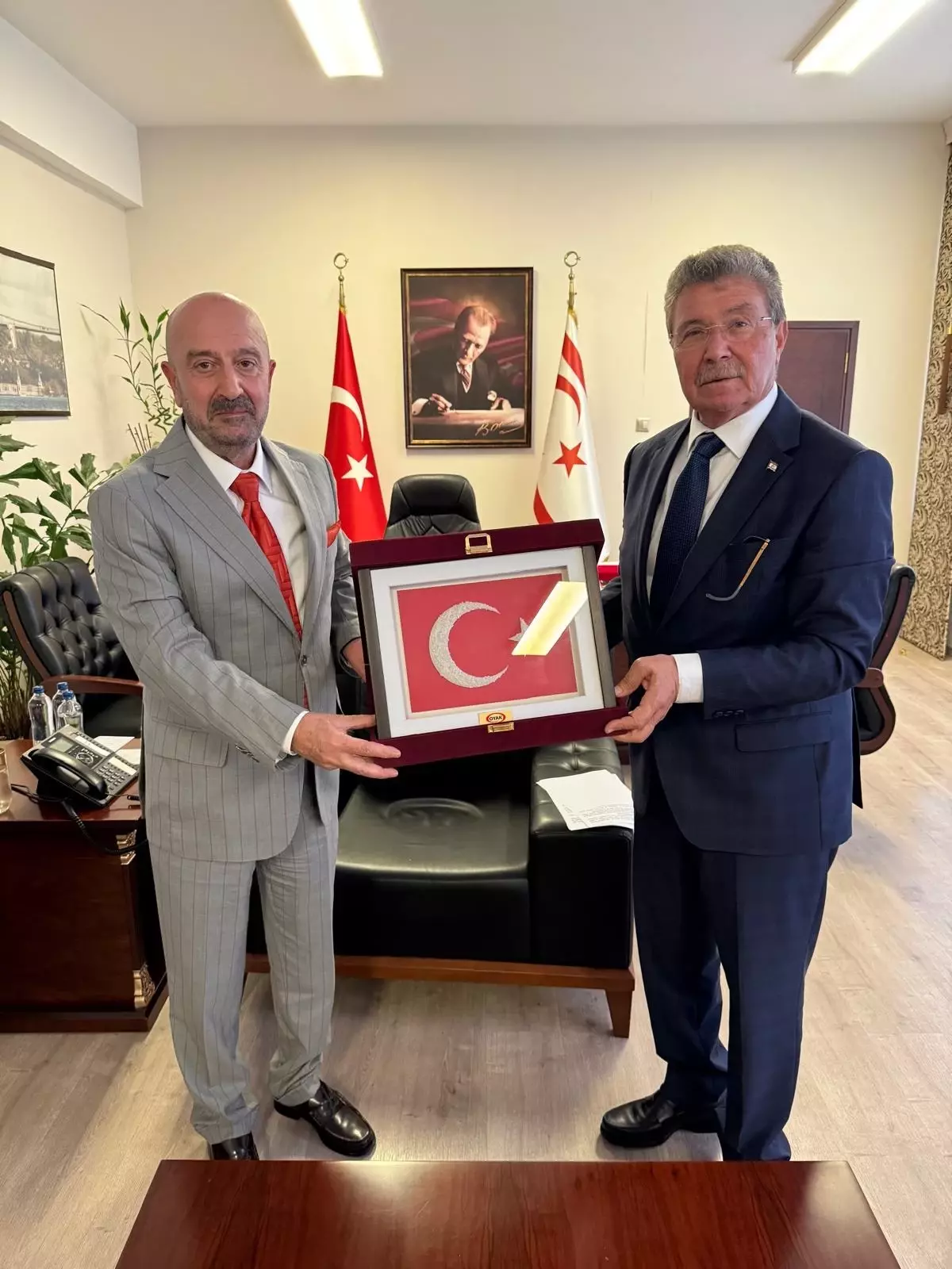 oyak baskani zekai aksakallidan kktcye ziyaret 4ZMYiiGT